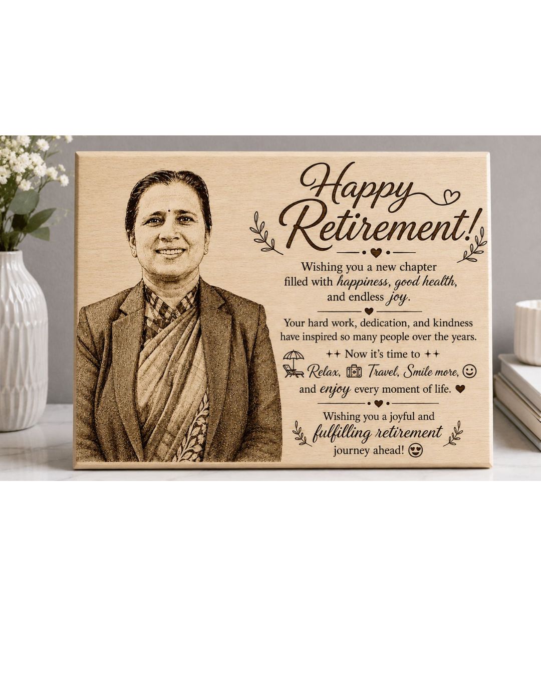 Personalized Retirement Gift for Her
