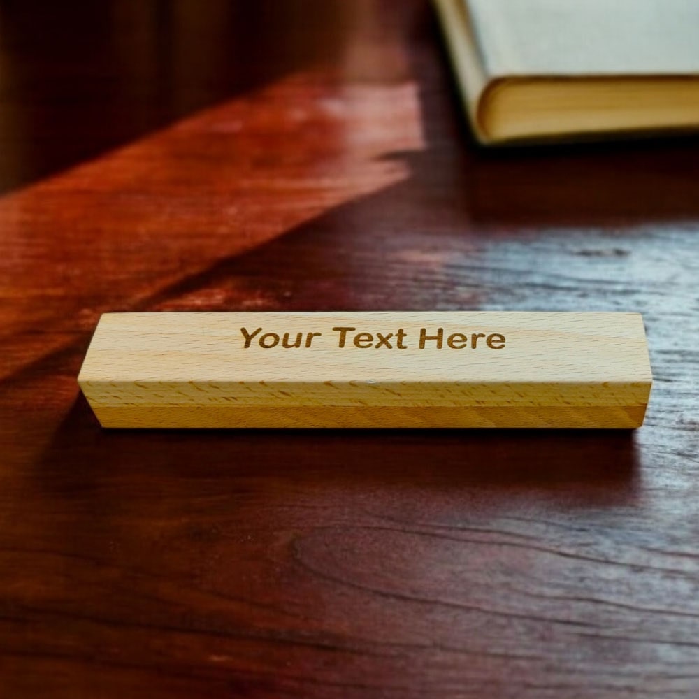 Personalized Wooden Pen with Customize Name Engraved Box